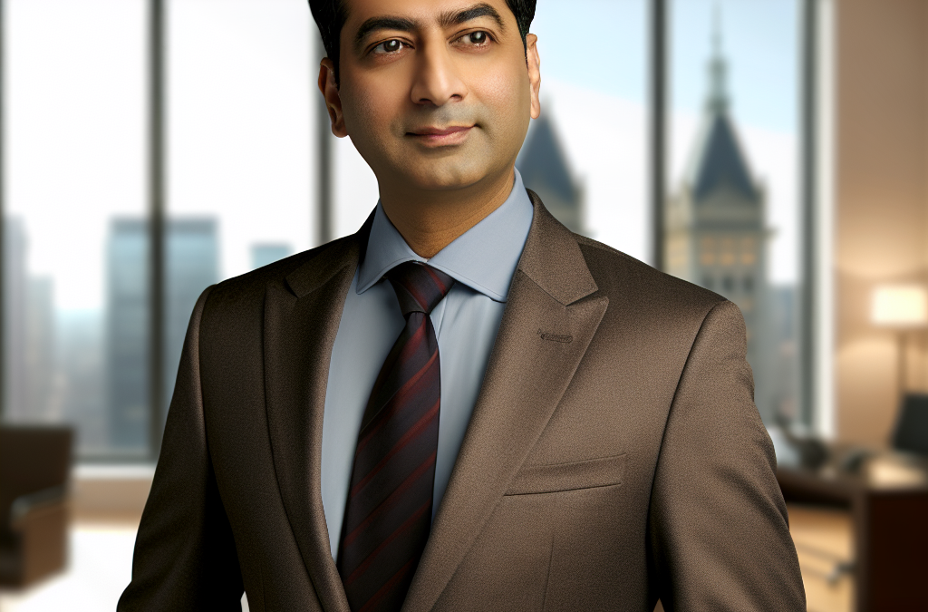 Martin Eagan in a modern office setting in New Jersey