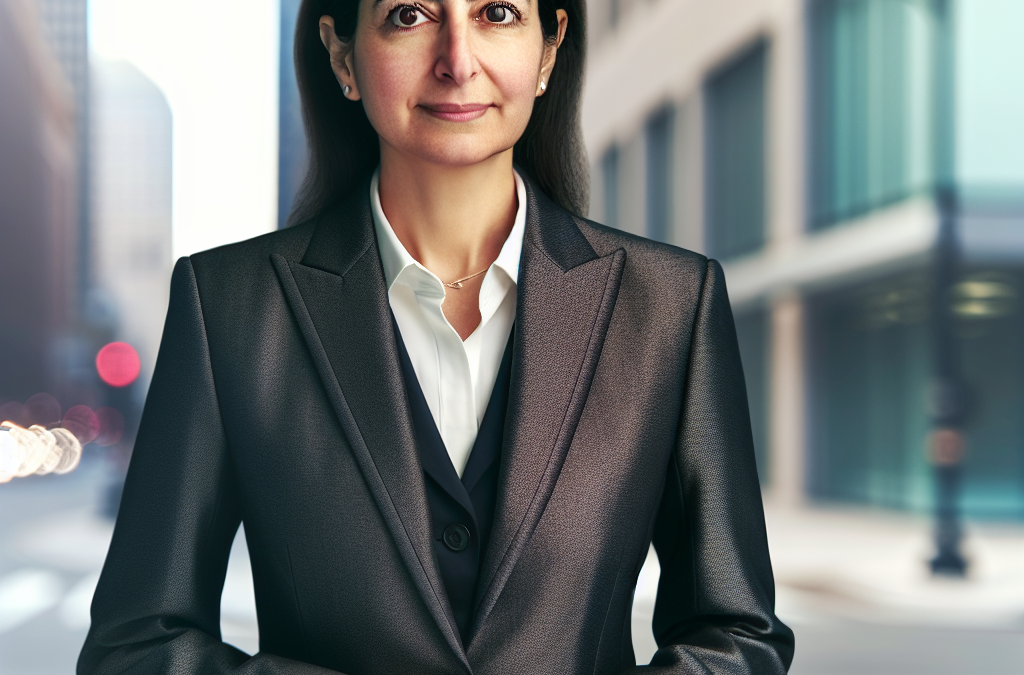Professional portrait of Marty Eagan, New Jersey businessman and attorney, in a modern downtown setting