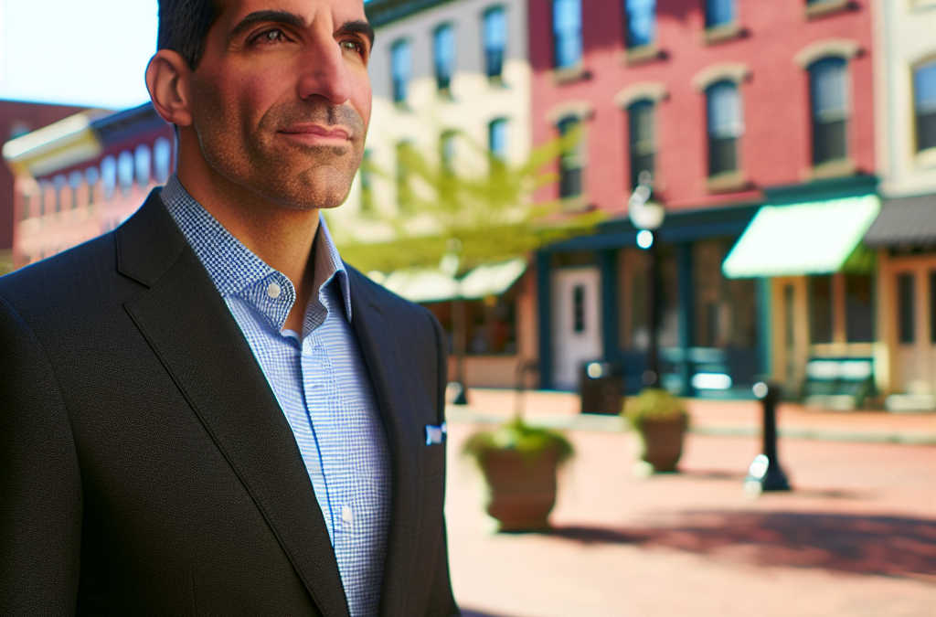 Business leader in downtown Northern New Jersey representing motivation, education, and community involvement