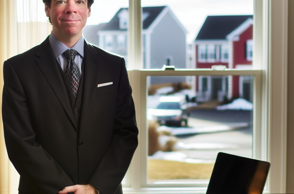 Entrepreneur in a modern office illustrating motivation, education, and community leadership in Morristown and Montville, NJ